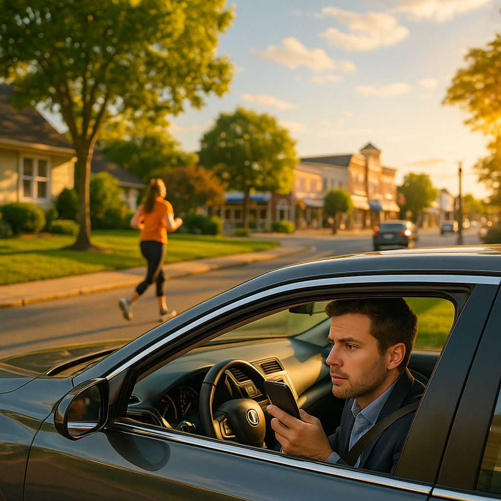 Multitasking drivers at risk of causing personal injury accidents